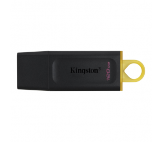 Memoria USB USB 3.2 KINGSTON 128 GB DATATRAVELER EXODIA NEGRO / DORADO