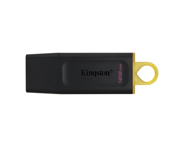 Memoria USB USB 3.2 KINGSTON 128 GB DATATRAVELER EXODIA NEGRO / DORADO