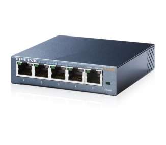 Switch tp-link tl-sg105 5 puertos/ rj-45 10/100/1000