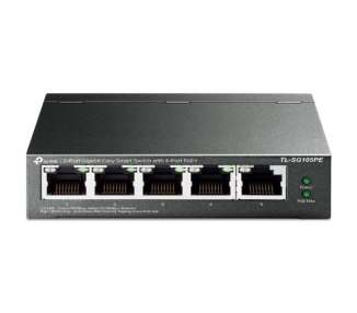 Switch tp-link tl-sg105pe 5 puertos/ rj-45 10/100/1000 poe