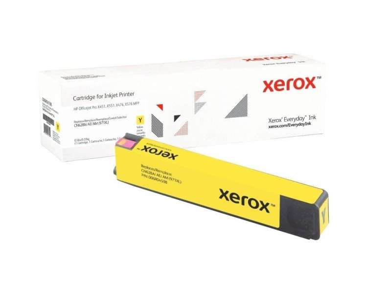 Tóner compatible xerox 006r04598 compatible con hp cn628ae/cn628a/cn628am/ 6600 páginas/ amarillo