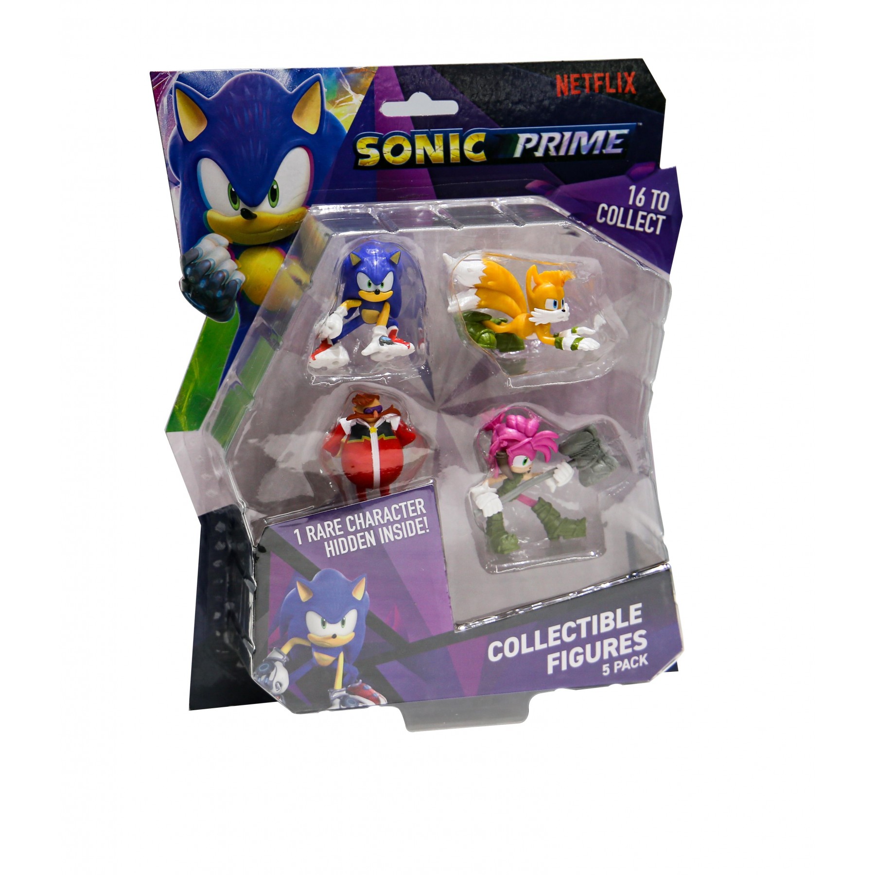 SONIC - Figure 5 pack blister 6,5 cm S1 - N2