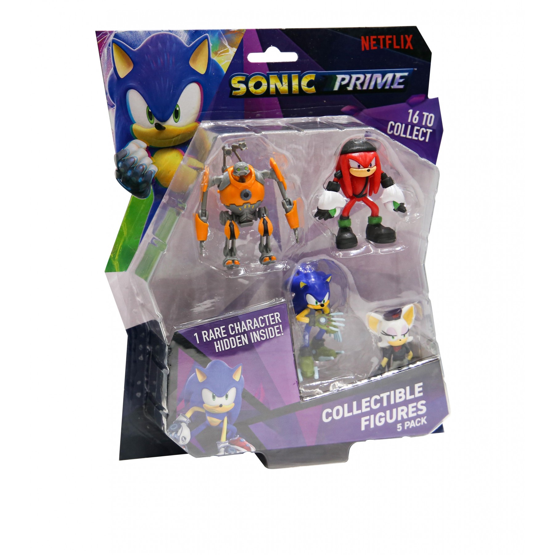 SONIC - Figure 5 pack blister 6,5 cm S1 - N4