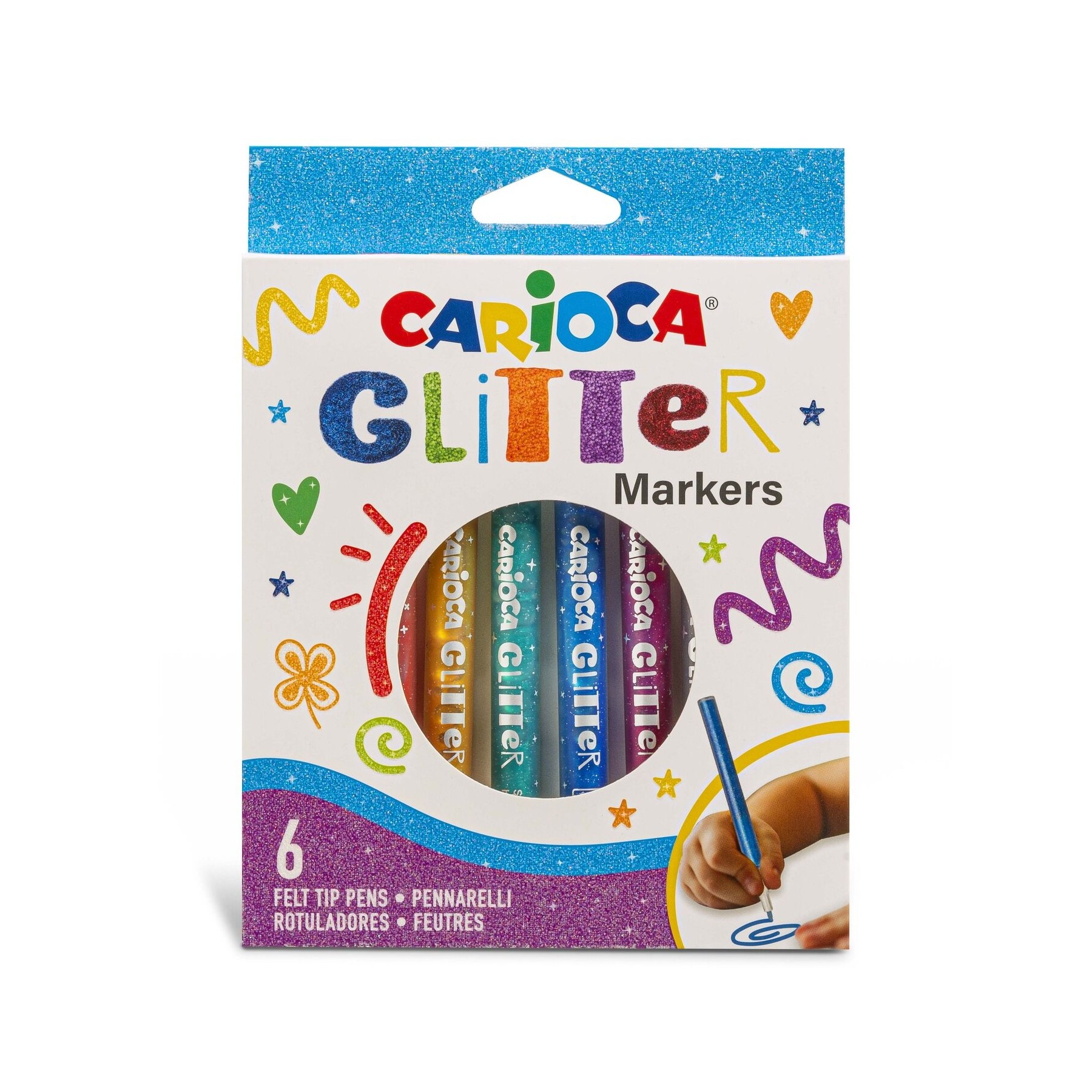 Carioca, Rotuladores De Purpurina (32742)