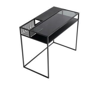 Muubs - Desk Denver - Black w/black glass (8280000130)