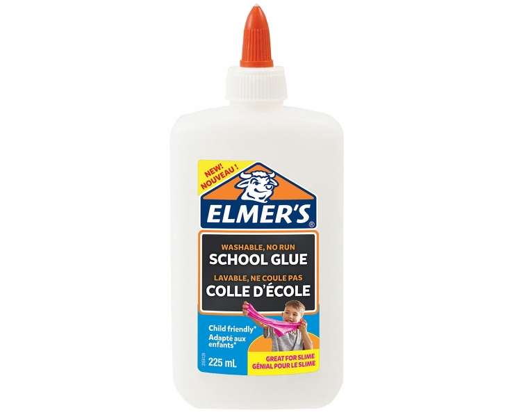Elmer'S, Pegamento Blanco Líquido Para Escuela (225 Ml) (2079102)