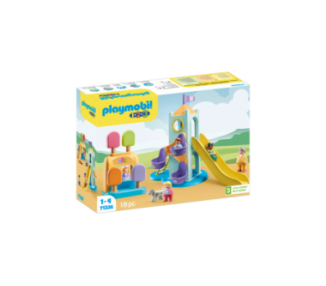 Playmobil - 1.2.3: Adventure Tower with Ice Cream Booth (71326)
