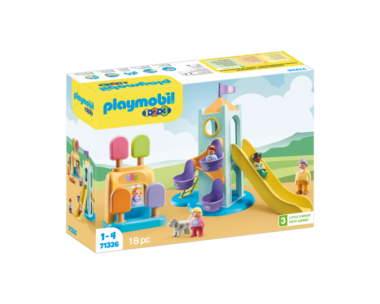 Playmobil - 1.2.3: Adventure Tower with Ice Cream Booth (71326)