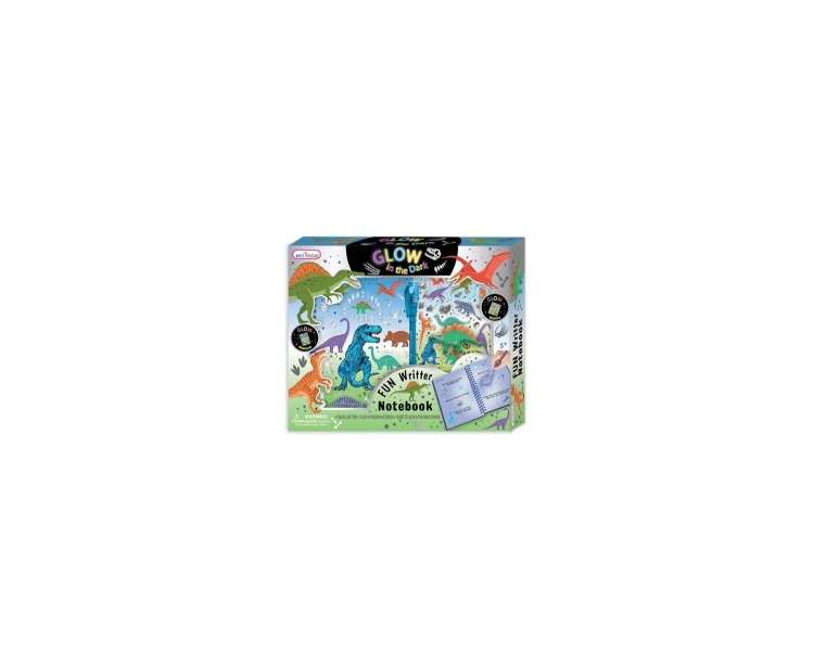 Glow in the Dark Dino Diary - W. invisible ink & stickers (16314)