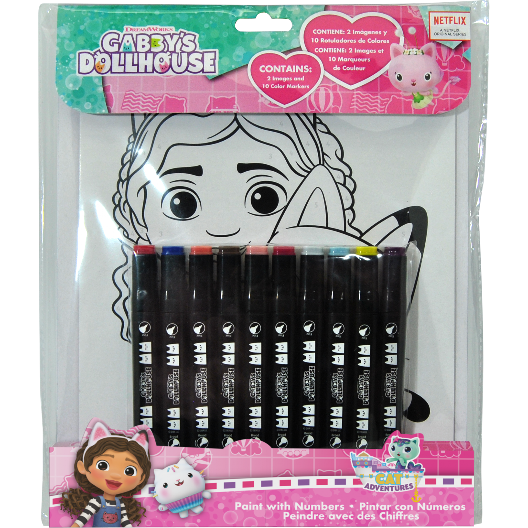 Euromic - Gabbys Dollhouse - Markers (033706878)