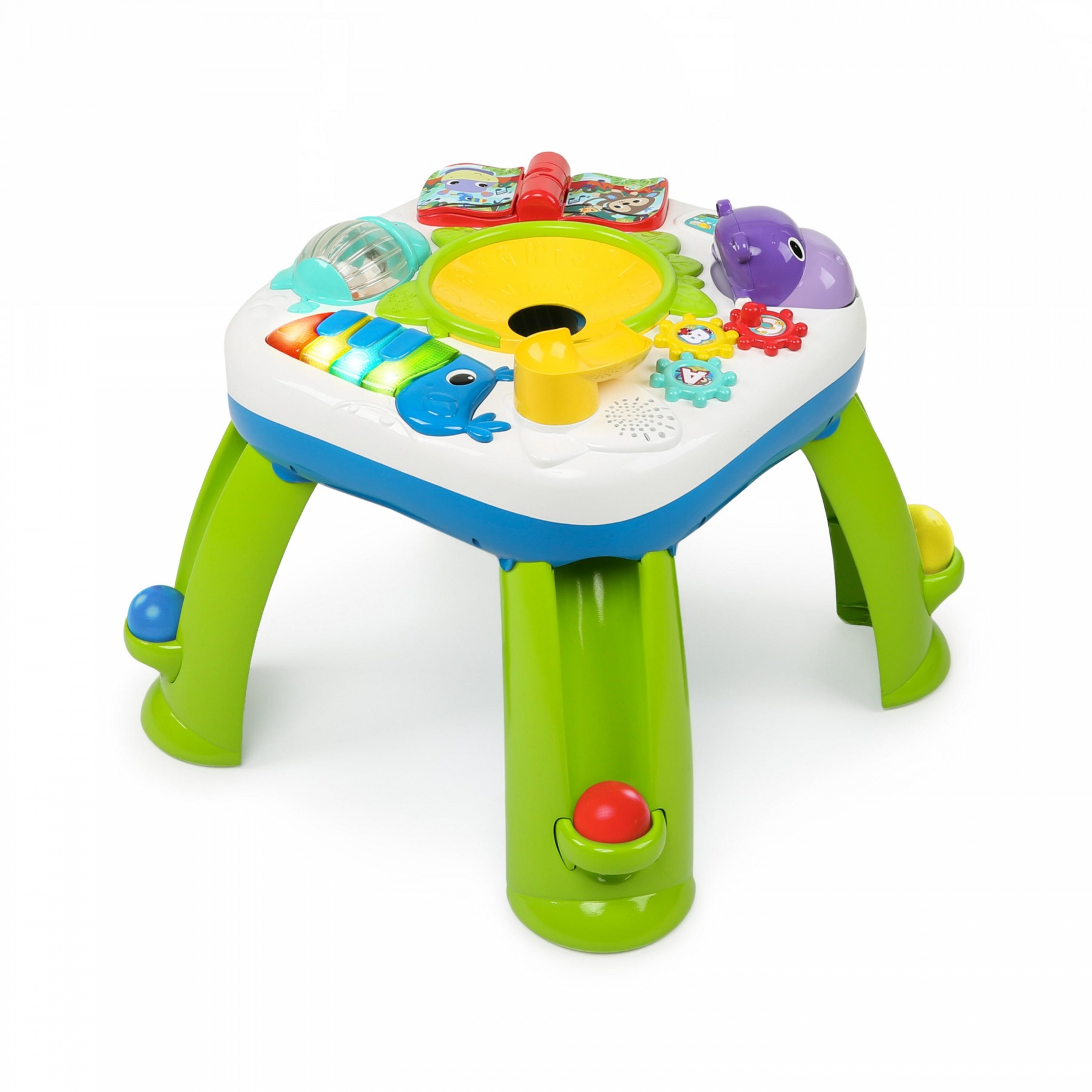 Bright Starts - Mesa de actividades, ¡Ponte en marcha con el juego de pelotas! - (BS-10734)