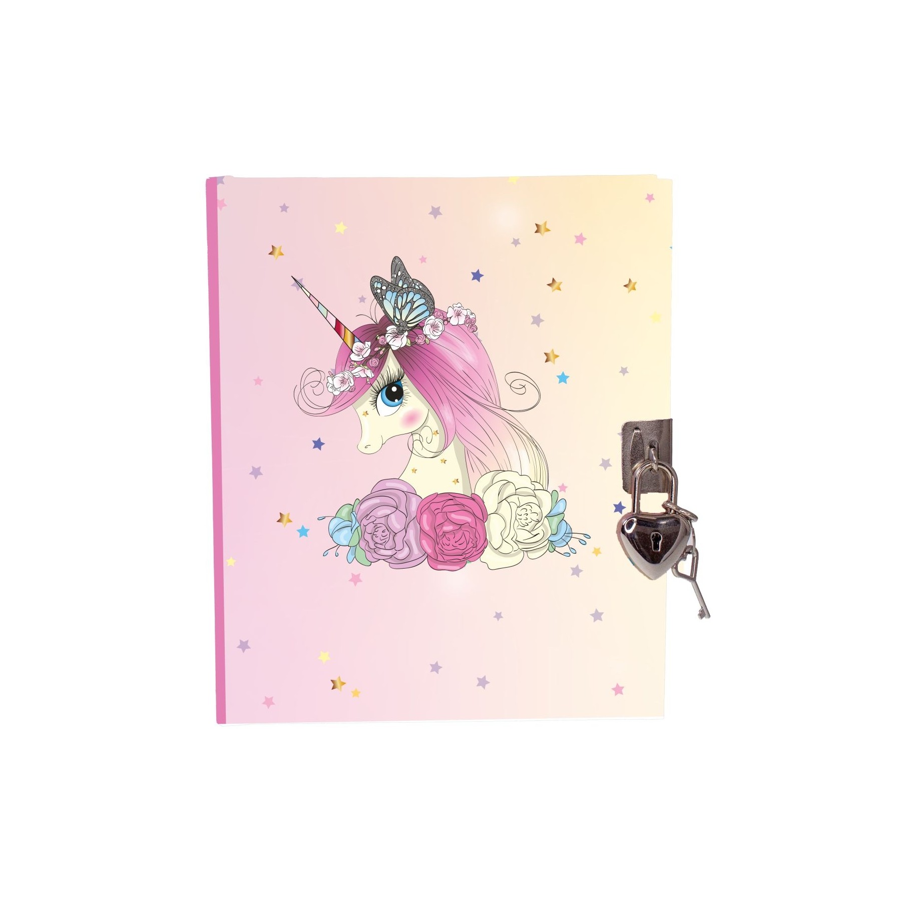Tinka - Diary w. Lock - Unicorn (8-802104A)