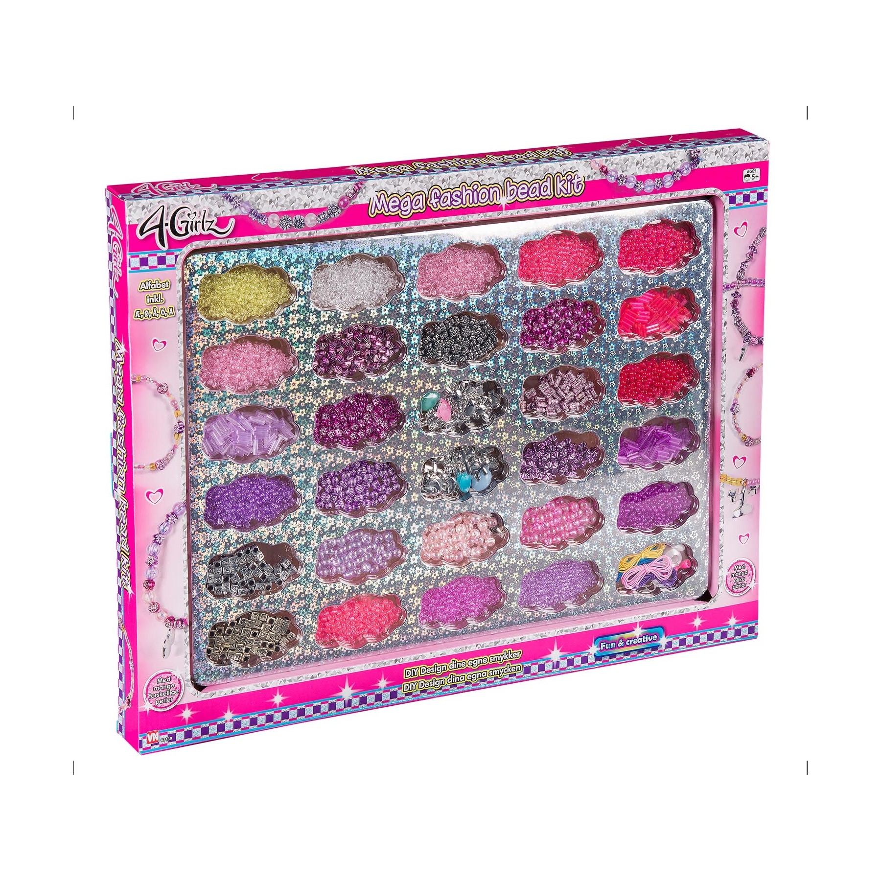 4-Girlz, Conjunto De Mega Cuentas (63139)