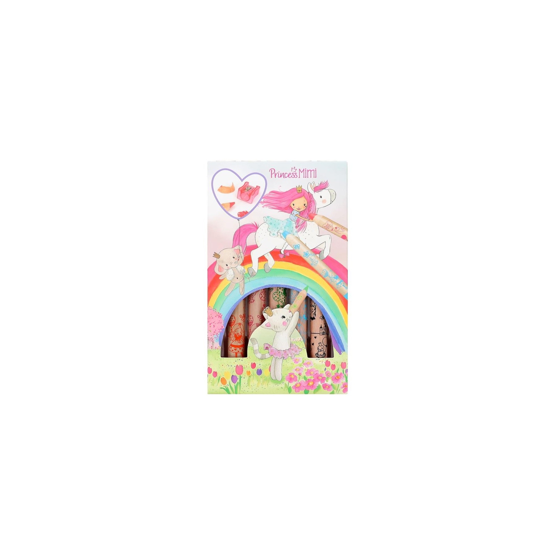 Princess Mimi - Coloured Pencils & sharpener - ( 0412181 )