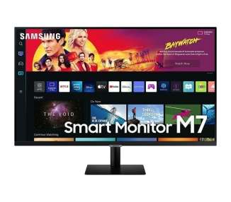 Smart monitor samsung m7 s32bm702up 32'/ 4k/ smart tv/ multimedia/ negro
