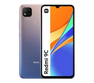 Smartphone xiaomi redmi 9c nfc 2gb/ 32gb/ 6.53'/ lavanda púrpura