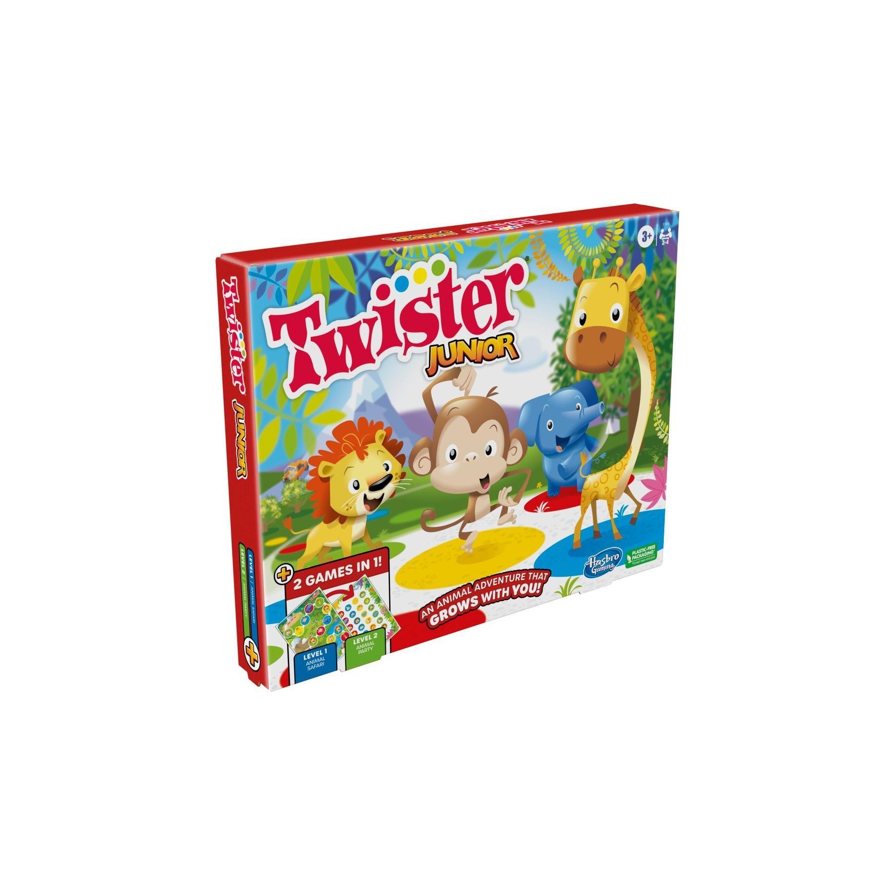 Hasbro Gaming - Twister Junior 2 games in 1 (F7478)