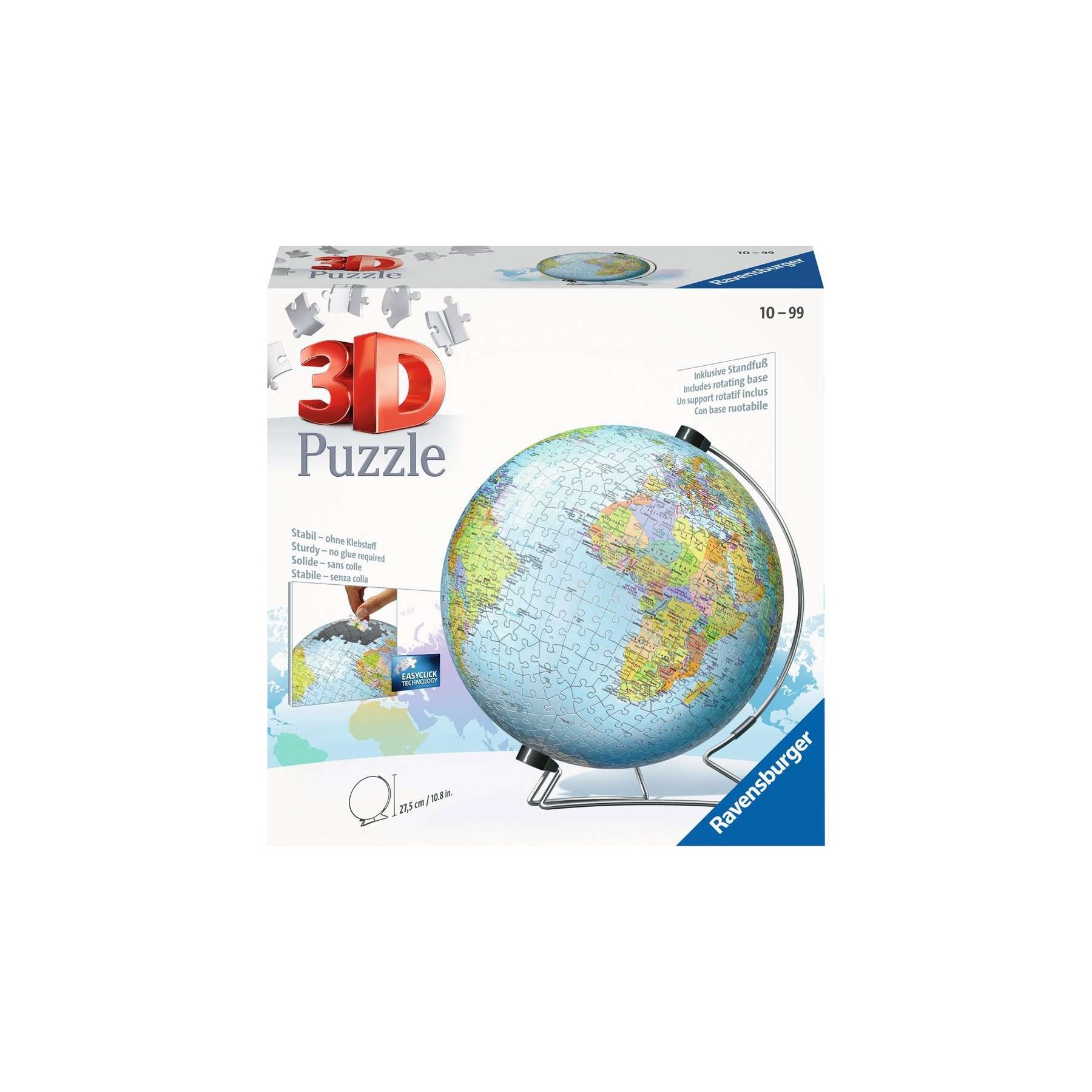Ravensburger - World Globe 540p PB - (10312436)