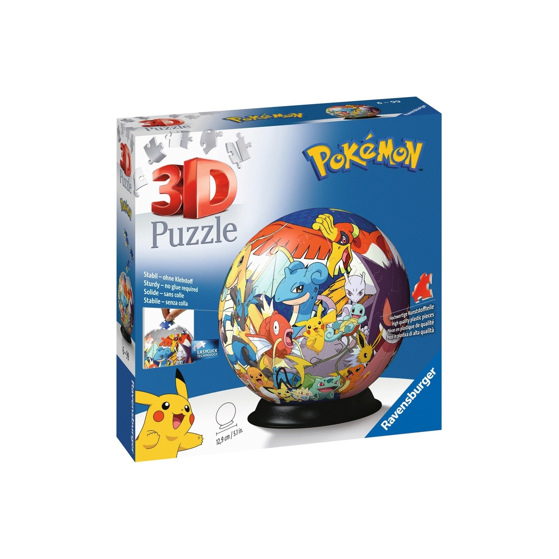 Ravensburger - Pokémon 3D Puzzle-Ball 72p - (10311785)
