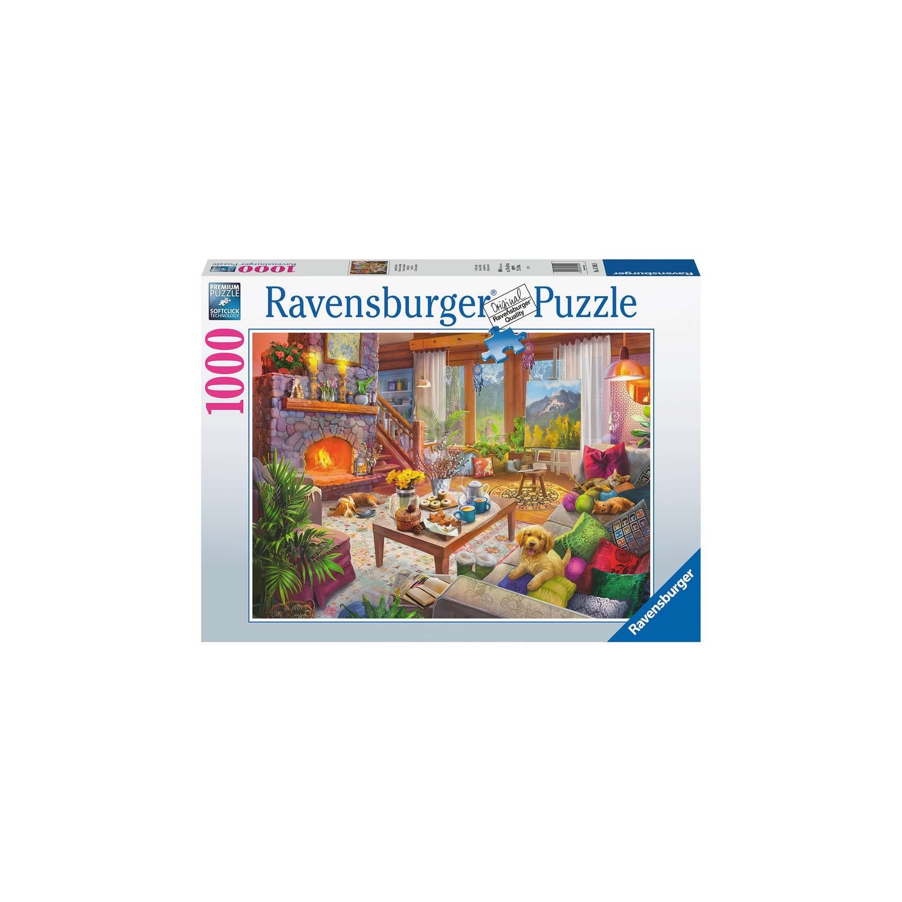 Ravensburger - Cozy Cabin 1000p - (10217495)