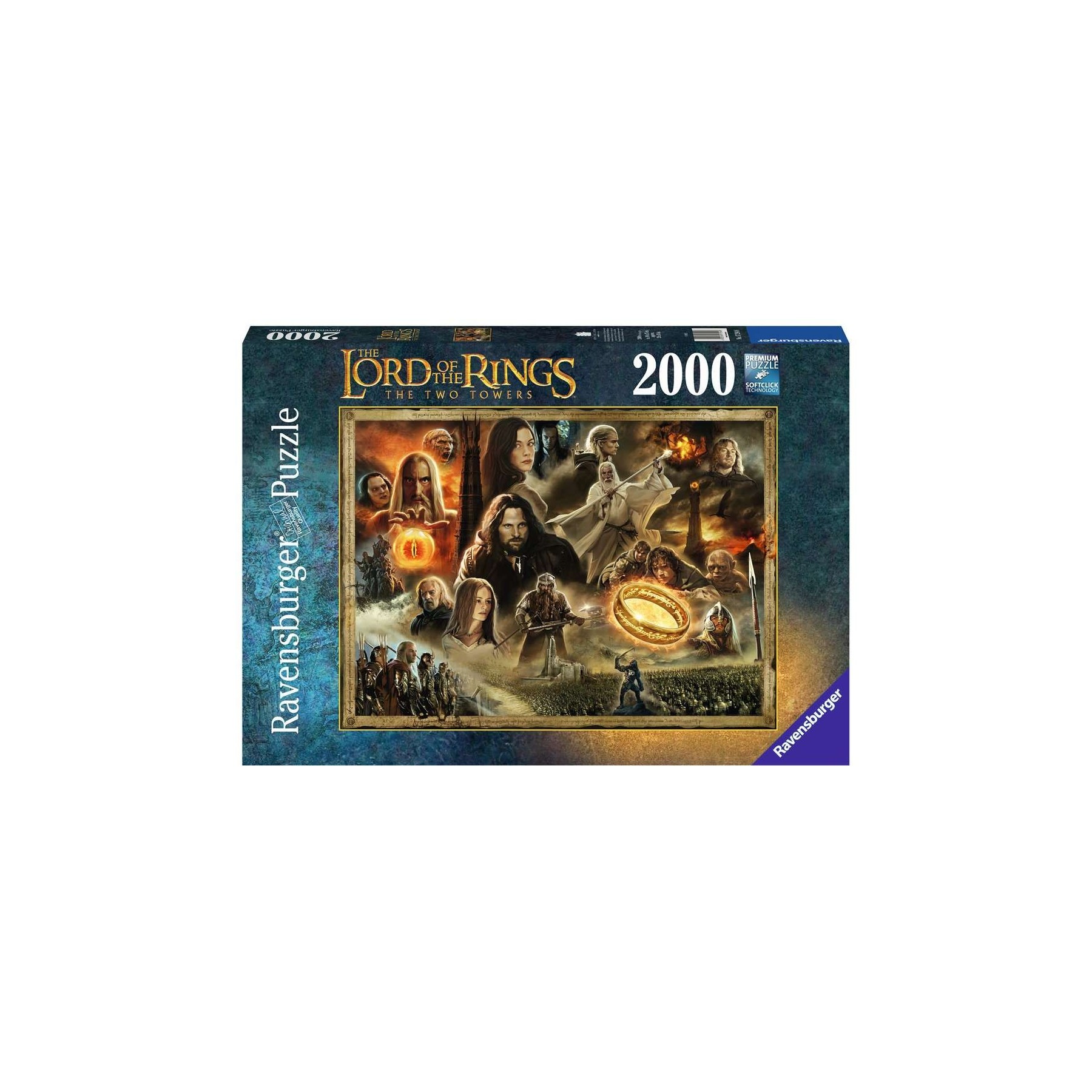 Ravensburger - Lord Of The Rings The Two Towers 2000p - (10217294)