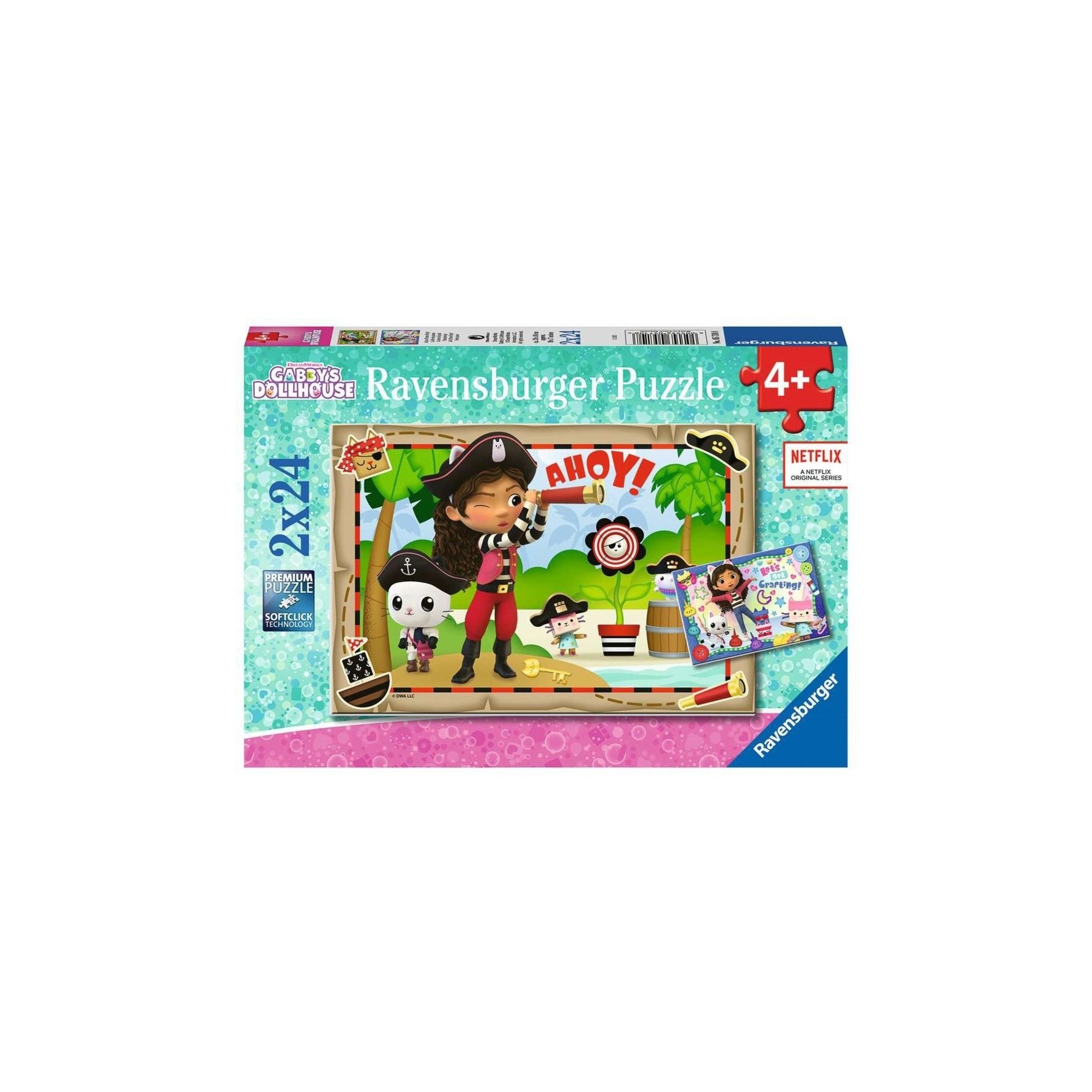 Ravensburger - Gabby's Dollhouse 2x24p - (10105710)