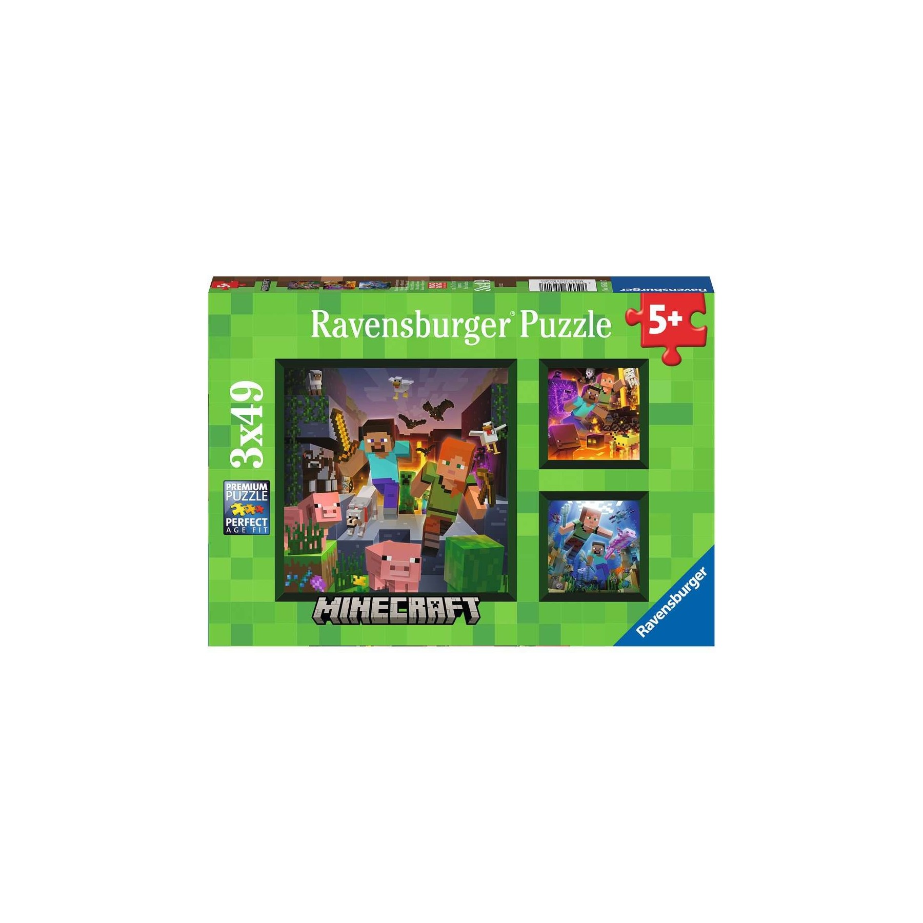 Ravensburger - Minecraft Biomes 3x49p - (10105621)
