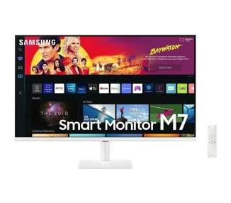 Smart monitor samsung m7 s32bm701up 32'/ 4k/ smart tv/ multimedia/ blanco