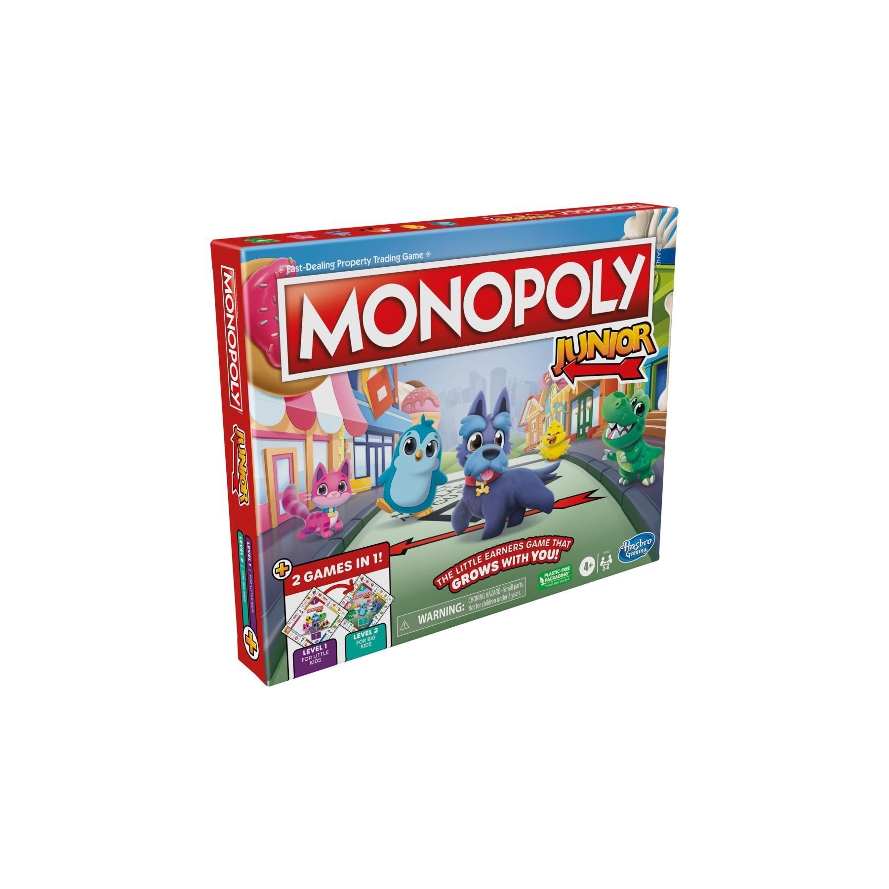 Hasbro Gaming - Monopoly Junior 2 games in 1 (F8562189)