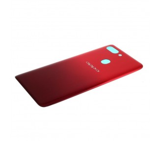 Tapa Trasera para Oppo R15 Pro, Roja con Azul