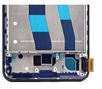 Kit Reparación Pantalla para Xiaomi Mi 11 Lite 5G 4G Negra Con Marco OLED
