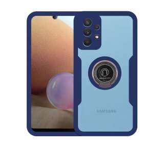 Funda Doble Con Imán y Anilla Samsung Galaxy A32 5G Silicona Delantera y Trasera - 4 Colores