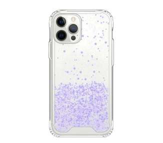 Funda Gel transparente purpurina iPhone 13 6.1" 4 -Colores