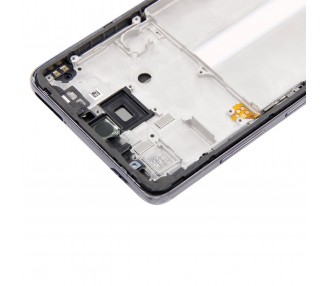 Kit Reparación Pantalla Original para Samsung Galaxy A52 5G con Marco, Negra