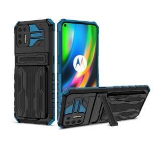 Funda Rock Anti-Golpe Tarjetero y Soporte para Iphone 12 Pro Max - 4 Colores