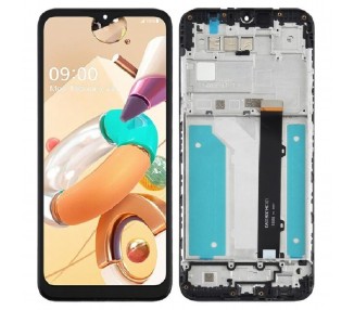 Kit Reparación Pantalla para LG K41S con Marco iPS Negra