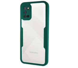 Funda Doble Silicona Anti-Golpe Samsung Galaxy A03S Silicona Delantera y Trasera - 4 Colores