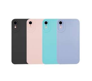 Funda Silicona iPhone XR con Cámara 4D - 4 Colores