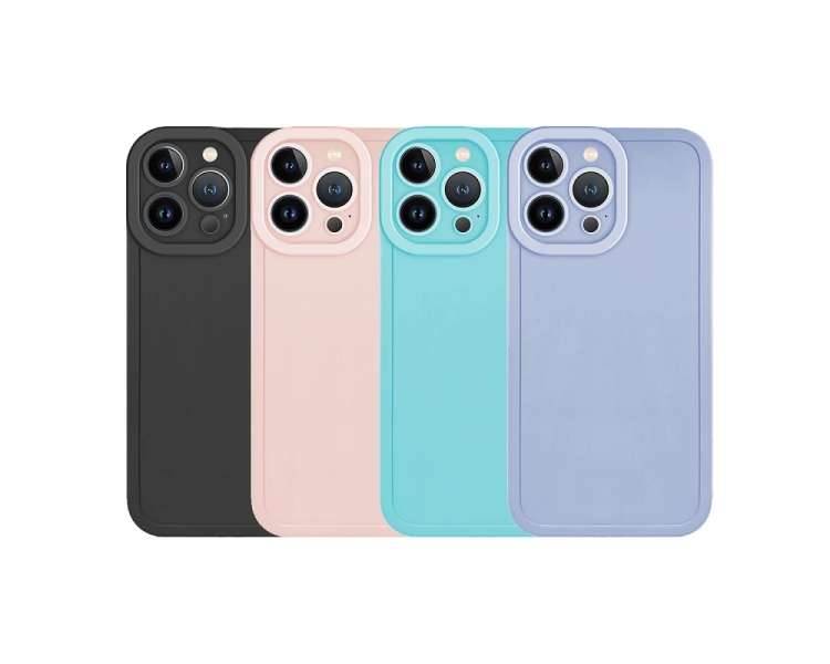 Funda Silicona iPhone 11 Pro con Cámara 4D - 4 Colores