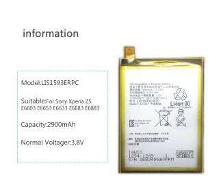 Bateria Para Sony Xperia Z5, Z5 Dual Sim, Z5 Dual, Mpn Original Lis1593Erpc