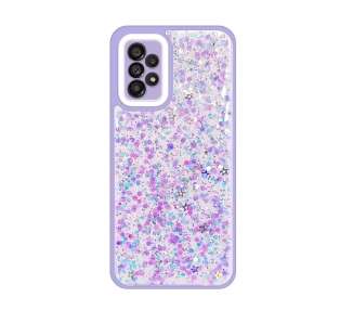 Funda Glitter Purpurina Fluorescente para Samsung Galaxy A13-4G/5G