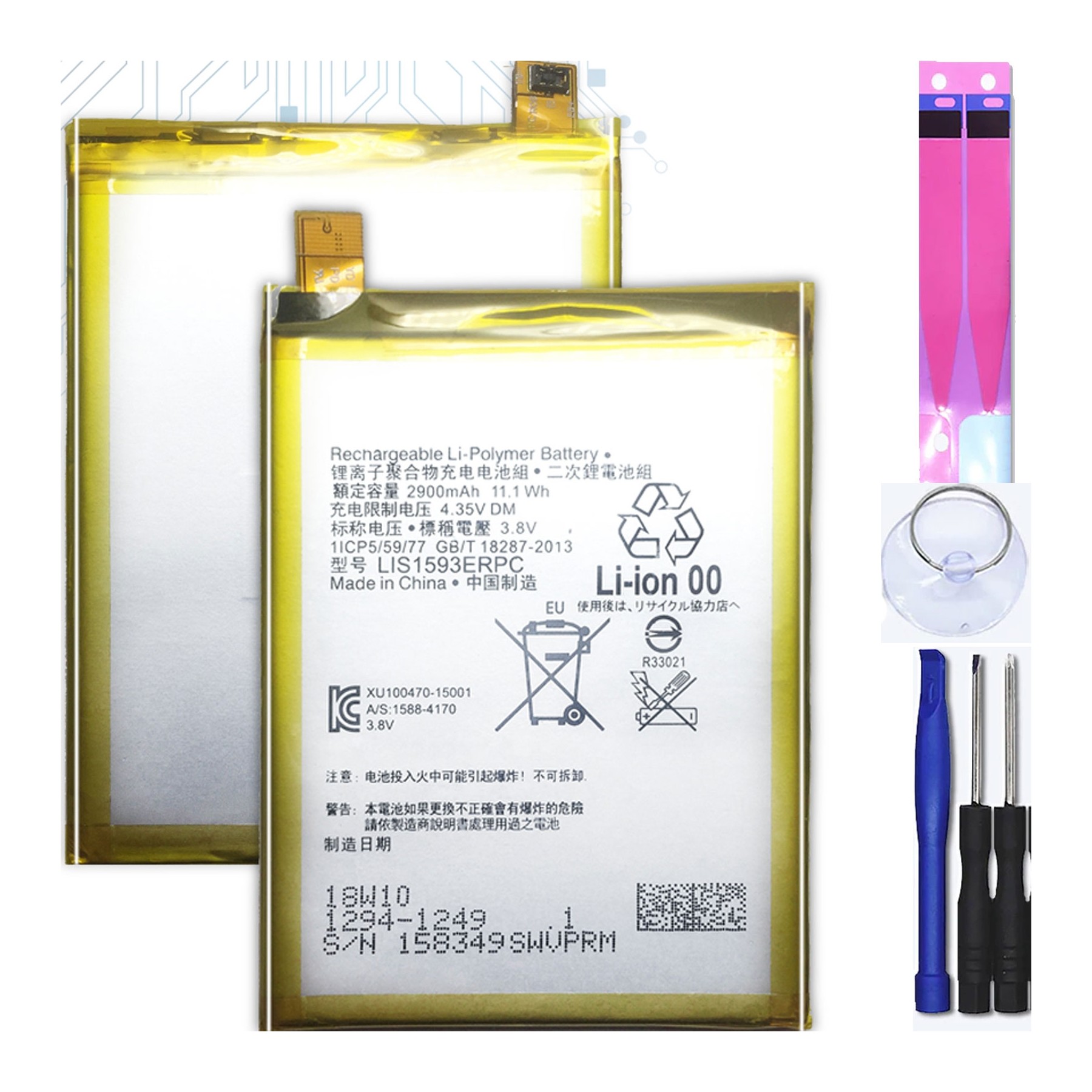 Bateria Para Sony Xperia Z5, Z5 Dual Sim, Z5 Dual, Mpn Original Lis1593Erpc