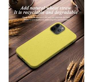 Funda Silicona Ecologica Biodegradable y Trazas Vegetales para iPhone 14 Pro Max 6-Colores