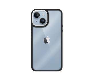 Funda Premium Antigolpe de Silicona para iPhone 14 Borde Camara Aluminio 6 Color