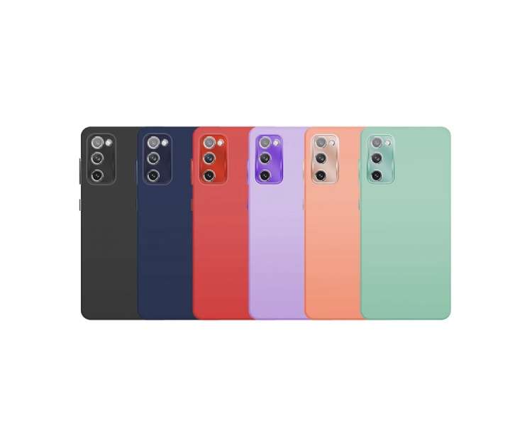 Funda Premium de Silicona para Xiaomi Mi 12 Lite Borde Camara Aluminio 6 Color