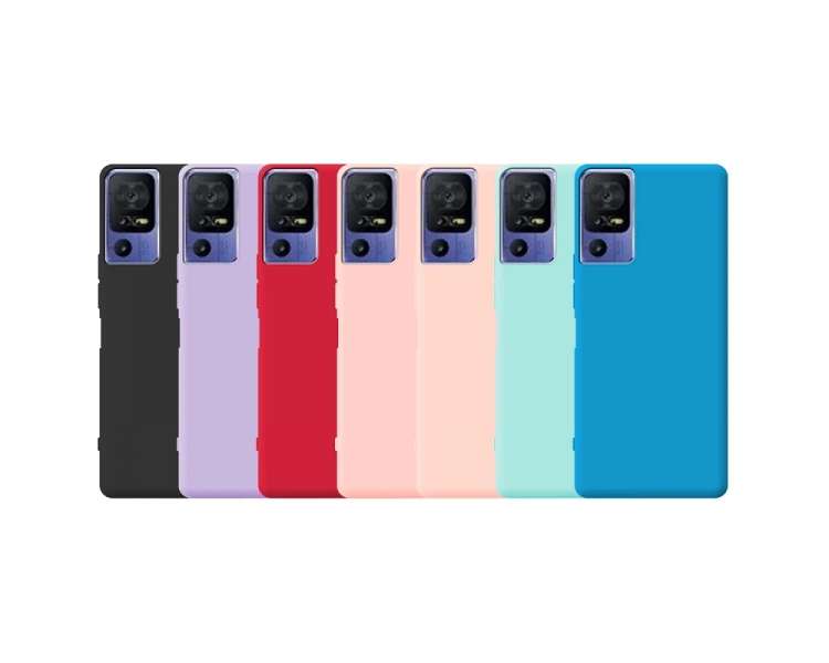 TCL 40 SE Soft Silicone Case - 7 Colors