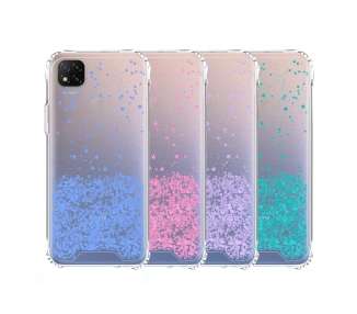 Funda Gel transparente purpurina Samsung Galaxy A14 5G 4 -Colores