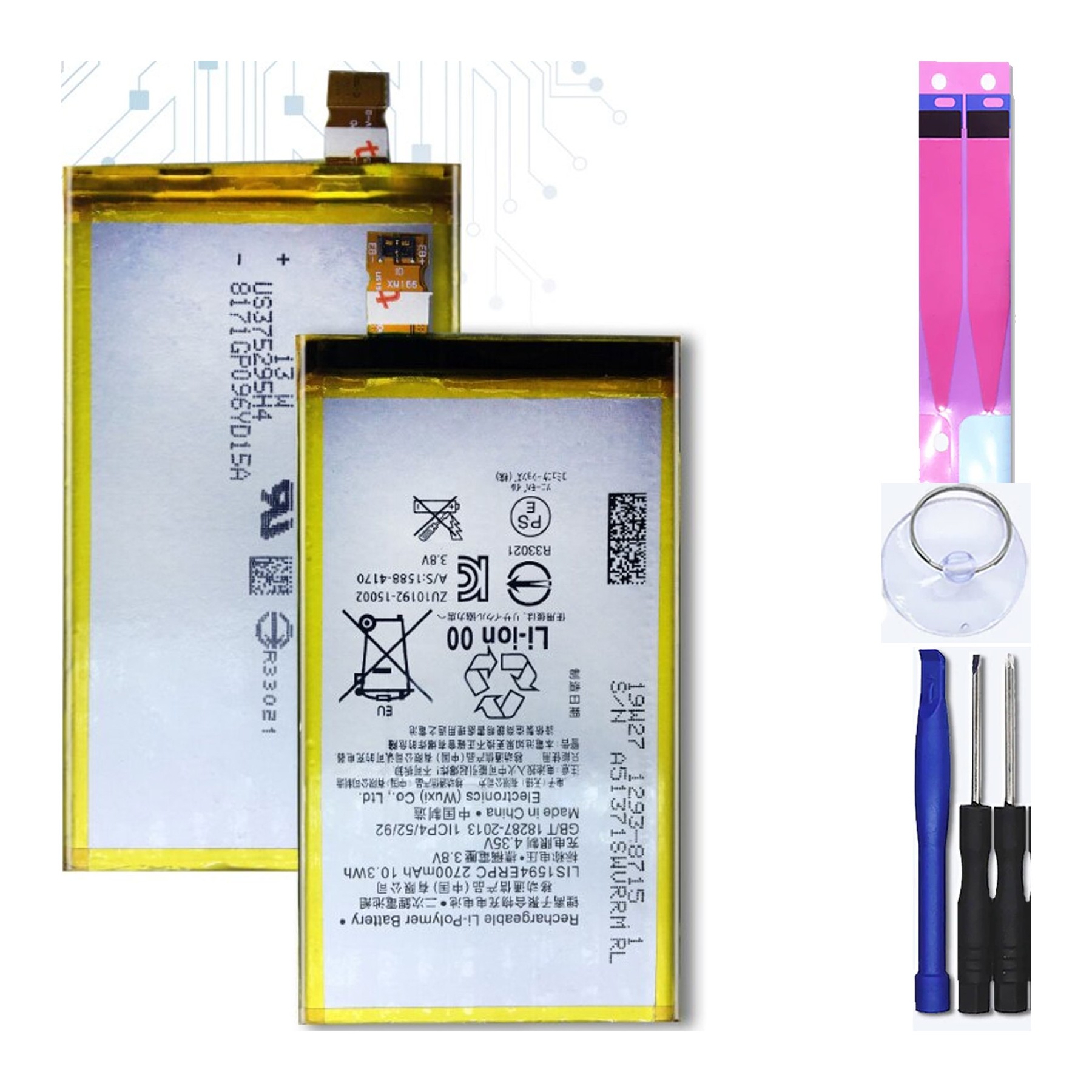 Bateria Para Sony Z5 Compact E5803 E5823 Xa Ultra, Mpn Original Lis1594Erpc