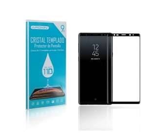 Cristal templado Full Glue 11D Premium Xiaomi Redmi Note 8T Protector de Pantalla Curvo Negro