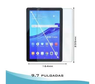 Cristal templado Tablet Universal 9.7'' Protector Premium de Alta Calidad